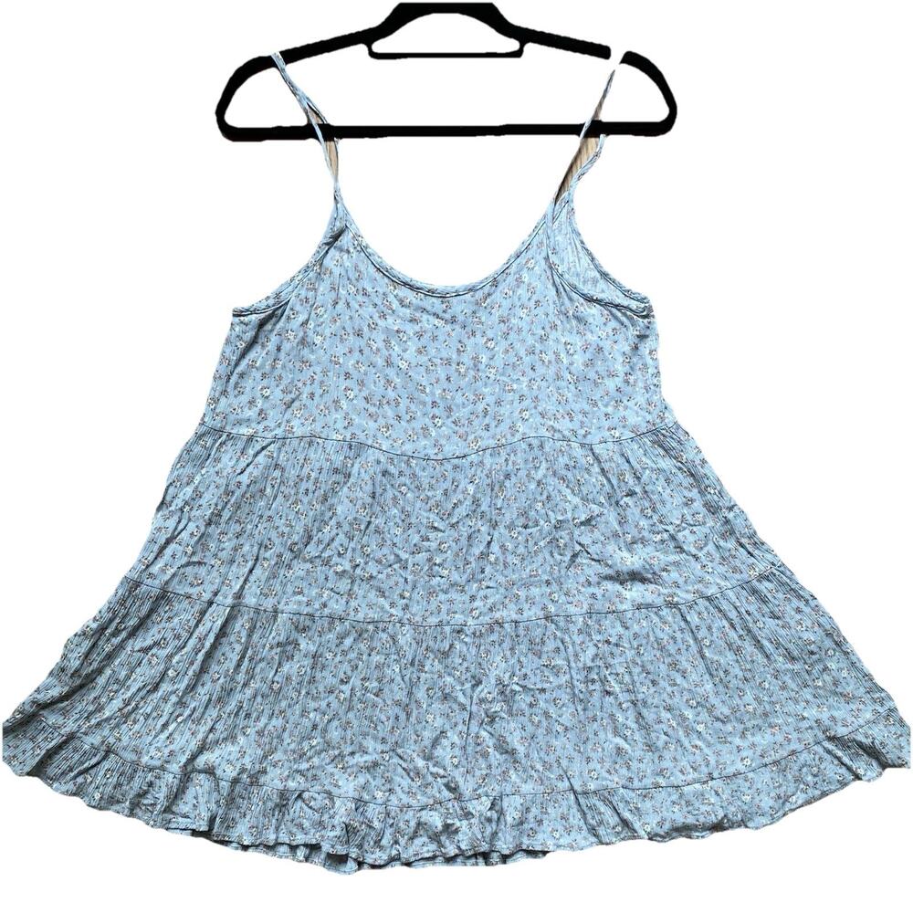 Her Entire Name Says Grace Gathered Tiered Waterfall Baby Doll Top Large